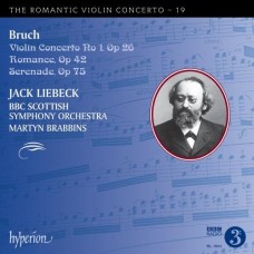 浪漫小提琴協奏曲第19集 - 布魯赫 (傑克．李貝克, 小提琴)　The Romantic Violin Concerto 19 - Bruch (Jack Liebeck, violin / BBC Scottish Symphony Orchestra / Martyn Brabbins)