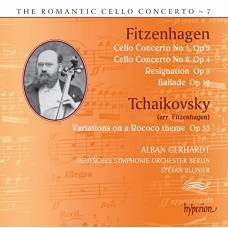 浪漫大提琴協奏曲第7集 - 威廉．費森海根＆柴可夫斯基 (阿爾班．蓋哈特, 大提琴)　The Romantic Cello Concerto 7 - Fitzenhagen、Tchaikovsky (Alban Gerhardt, cello)