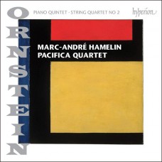 歐恩斯坦：鋼琴五重奏、第二號弦樂四重奏　Ornstein：Piano Quintet & String Quartet No. 2 (Marc-Andre Hamelin, Pacifica Quartet)