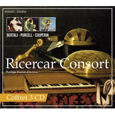 利恰卡爾古樂團3CD套裝∼貝塔利、普賽爾＆庫普蘭 Ricercar Consort Instrumental / Oeuvres de Bertali, Purcell & Couperin