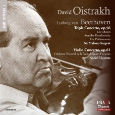 貝多芬：三重協奏曲、小提琴協奏曲 (歐伊斯特拉夫, 小提琴)　Beethoven：Triple Concerto & Violin Concerto (D. Oistrakh, violin)