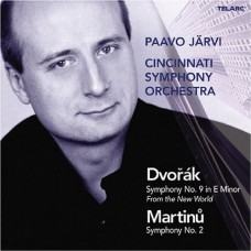 德佛札克：第9號交響曲《新世界》、馬替奴：第2號交響曲　Dvorak：Symphony No. 9、Martinu：Symphony No. 2 (Jarvi, Cincinnati Symphony Orchestra)