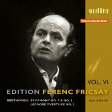 弗利柴系列6 - 貝多芬：第7、8號交響曲　Ferenc Fricsay Edition Vol. 6 - Beethoven：Symphonies Nos. 7 & 8 & Leonore Overture No. 3