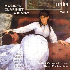 豎笛與鋼琴作品集 Vol. 1　Music for Clarinet & Piano Vol. 1  (A. Campbell)