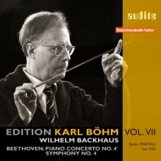 貝多芬：第四號鋼琴協奏曲、第四號交響曲　Beethoven：Piano Concerto No. 4 & Symphony No. 4 Edition Karl Böhm Vol. 7 (Böhm / Backhaus)