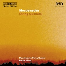 孟德爾頌：弦樂五重奏　Mendelssohn：String Quintets