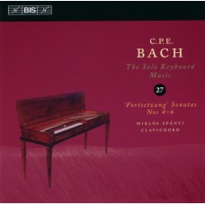 CPE巴哈：鍵盤獨奏曲第27集 　C P E Bach：Solo Keyboard Music Vol. 27