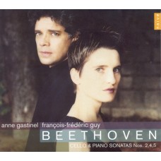 貝多芬：第2、4 & 5號大提琴奏鳴曲　Beethoven：Sonatas for Cello and Piano (Anne Gastinel  Francois-Frederic Guy)