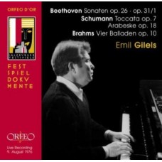 吉利爾斯薩爾茲堡音樂節現場～貝多芬、舒曼、布拉姆斯　Beethoven, Schumann, Brahms: Emil Gilels