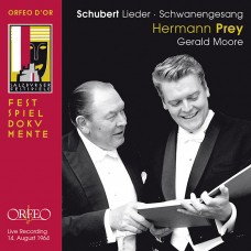 舒伯特：藝術歌曲 (赫曼．普萊, 男中音 / 傑拉德．摩爾, 鋼琴) Schubert lieder (Hermann Prey / Gerald Moore)