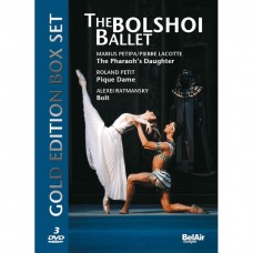 波修瓦芭蕾歌劇院黃金版3CD套裝(DVD) The Bolshoi Ballet Gold Edition Box Set