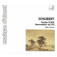 舒伯特：第20號鋼琴奏鳴曲、四首即興曲　Schubert：Sonata no.20 D.959、Four Impromptus D.935