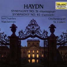 海頓：《第31號交響曲（號角信號）》／《第45號交響曲（告別）》 Haydn: Symphonies No. 31 & No. 45 / Mackerras / Orchestra of St. Lukes 