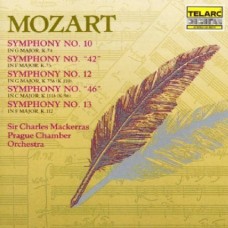 莫札特：交響曲第10、42、12、46、13號 (馬克拉斯爵士 / 布拉格室內管弦樂團)　Mozart：Symphony No. 10、42、 12、 46、13 (Sir Charles Mackerras / Prague Chamber Orchestra)