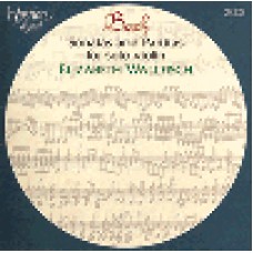 巴哈：小提琴奏鳴曲與組曲　Bach：Sonatas and Partitas for solo violin (Elizabeth Wallfish)