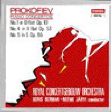 浦羅高菲夫;第1.4.5號鋼琴協奏曲 Prokofiev:Piano Concertos-Berman/Royal Concertgebouw/Jarvi
