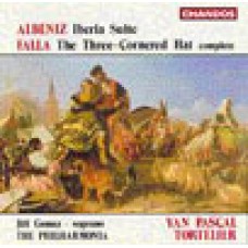 阿爾巴尼茲：依貝莉亞組曲／法雅：三角帽全曲 Albeniz: Iberia; Falla: 3-Cornered Hat - Philharmonia / Tortelier 