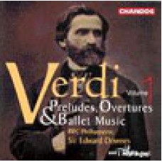 威爾第：序曲、前奏曲與芭蕾音樂Verdi: Preludes, Overtures & Ballet Music Vol. 1 - BBC Philharmonic . Sir Edward Downes 