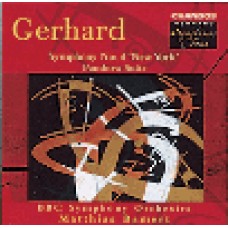 Roberto Gerhard 蓋哈德：Symphony No.4 <第4號交響曲>、Pandora Suite <潘朵拉組曲>