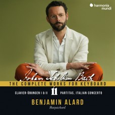 (3CD) 巴哈: 鍵盤樂器作品全集,第11集 班傑明.阿勒 大鍵琴 	Benjamin Alard / Bach: The Complete Works For Keyboard, Vol. 11