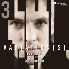 (2CD) 貝多芬: 鋼琴變奏曲第三集 塞德利克.提貝岡 鋼琴	Cedric Tiberghien / Beethoven: Complete Variations For Piano, Vol. 3